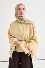 Lavena Aria Viscose Scarf – Yellow