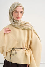 Lavena Aria Viscose Scarf – Yellow