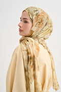 Elara Aria Viscose Scarf – Yellow