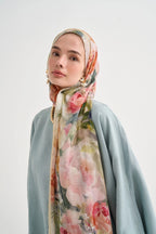 Elara Aria Viscose Scarf – Pink