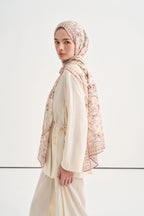 Lavena Aria Viscose Scarf – Cream