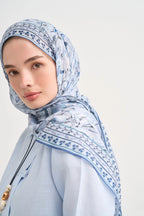 Lavena Aria Viscose Scarf – Blue