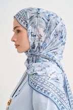 Lavena Aria Viscose Scarf – Blue