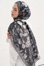 Rosalie Aria Viscose Scarf – Black