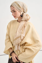 Lunara Aria Viscose Scarf – Yellow