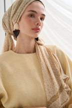 Lunara Aria Viscose Scarf – Yellow