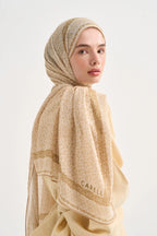 Lunara Aria Viscose Scarf – Yellow